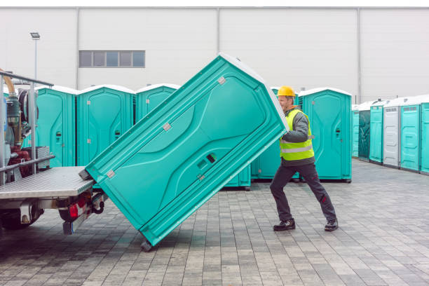 Porta potty delivery and setup in Florence, MT